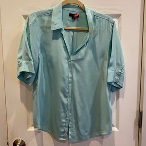 J. Crew shirt sleeve silk blouse